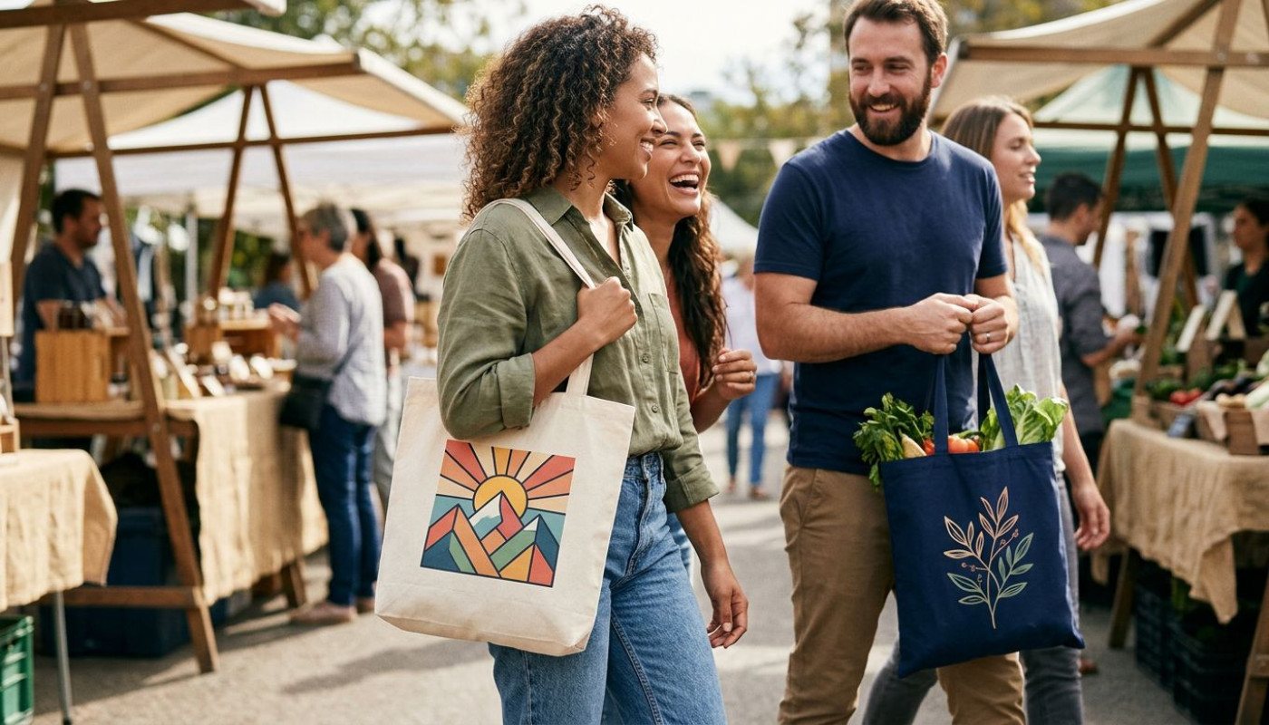 Comment les tote bags personnalisés peuvent booster votre visibilité?